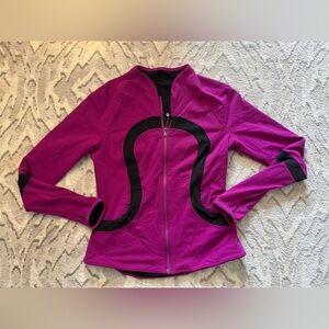 Lululemon Women's Purple Reversible Jacket / Sweater size 10